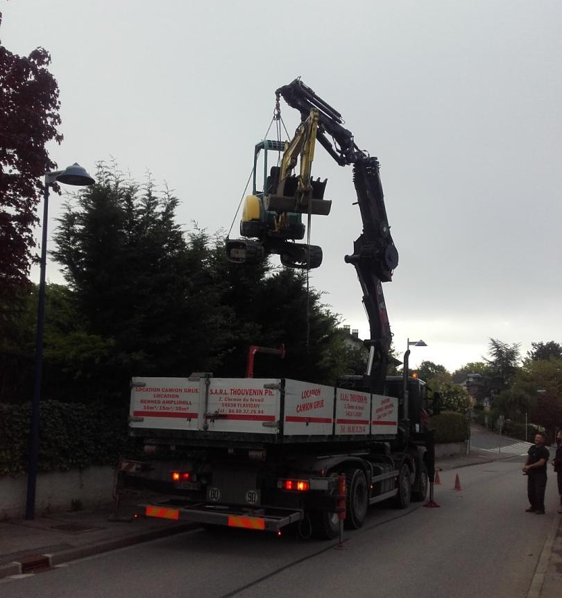 Location de camions avec grue Nancy
